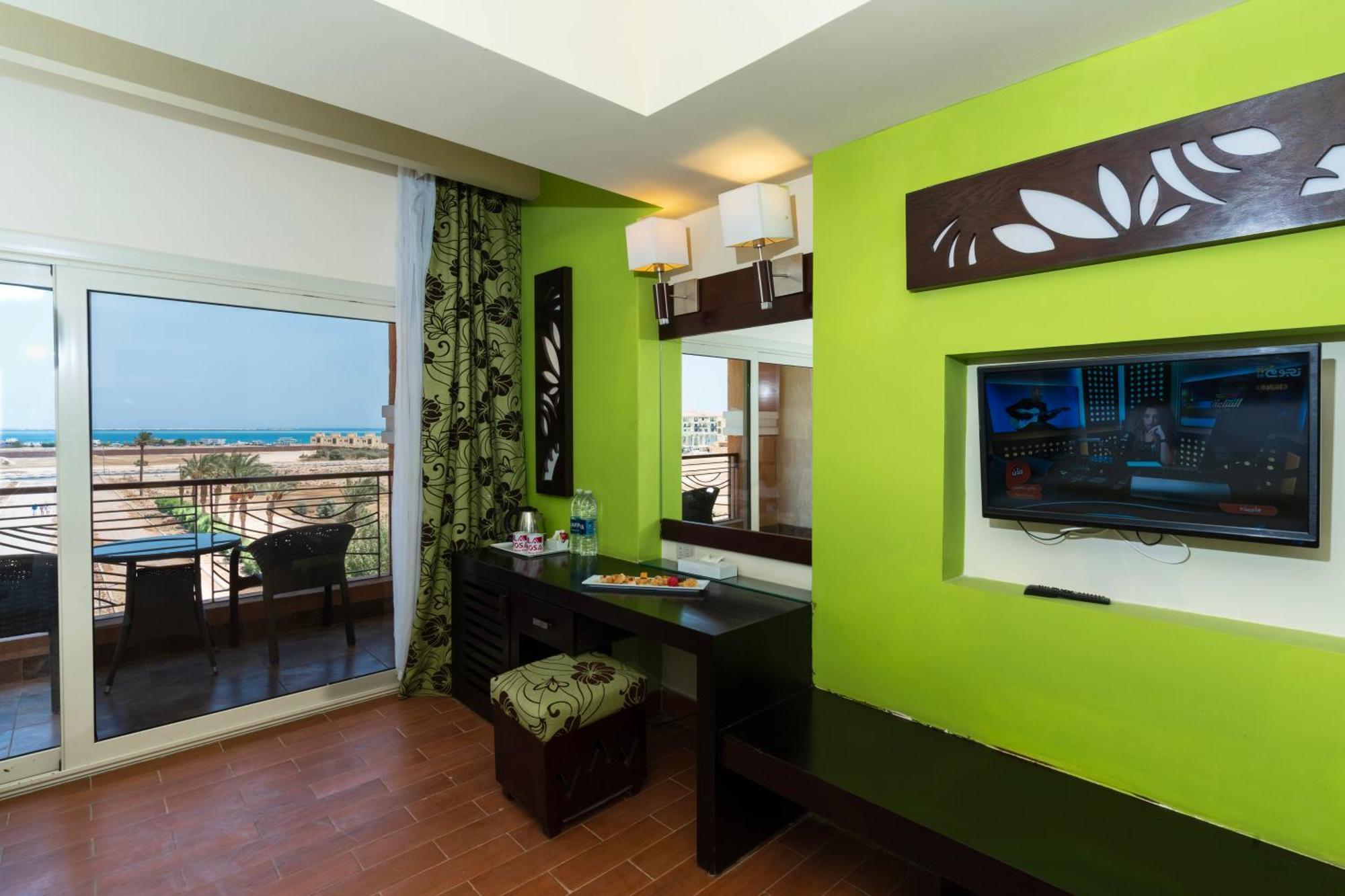 La Rosa Boho Aqua Park Hotel Hurgada Dış mekan fotoğraf