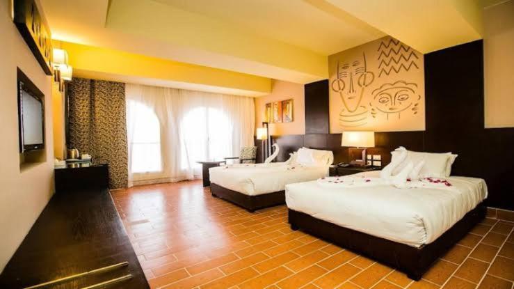 La Rosa Boho Aqua Park Hotel Hurgada Dış mekan fotoğraf
