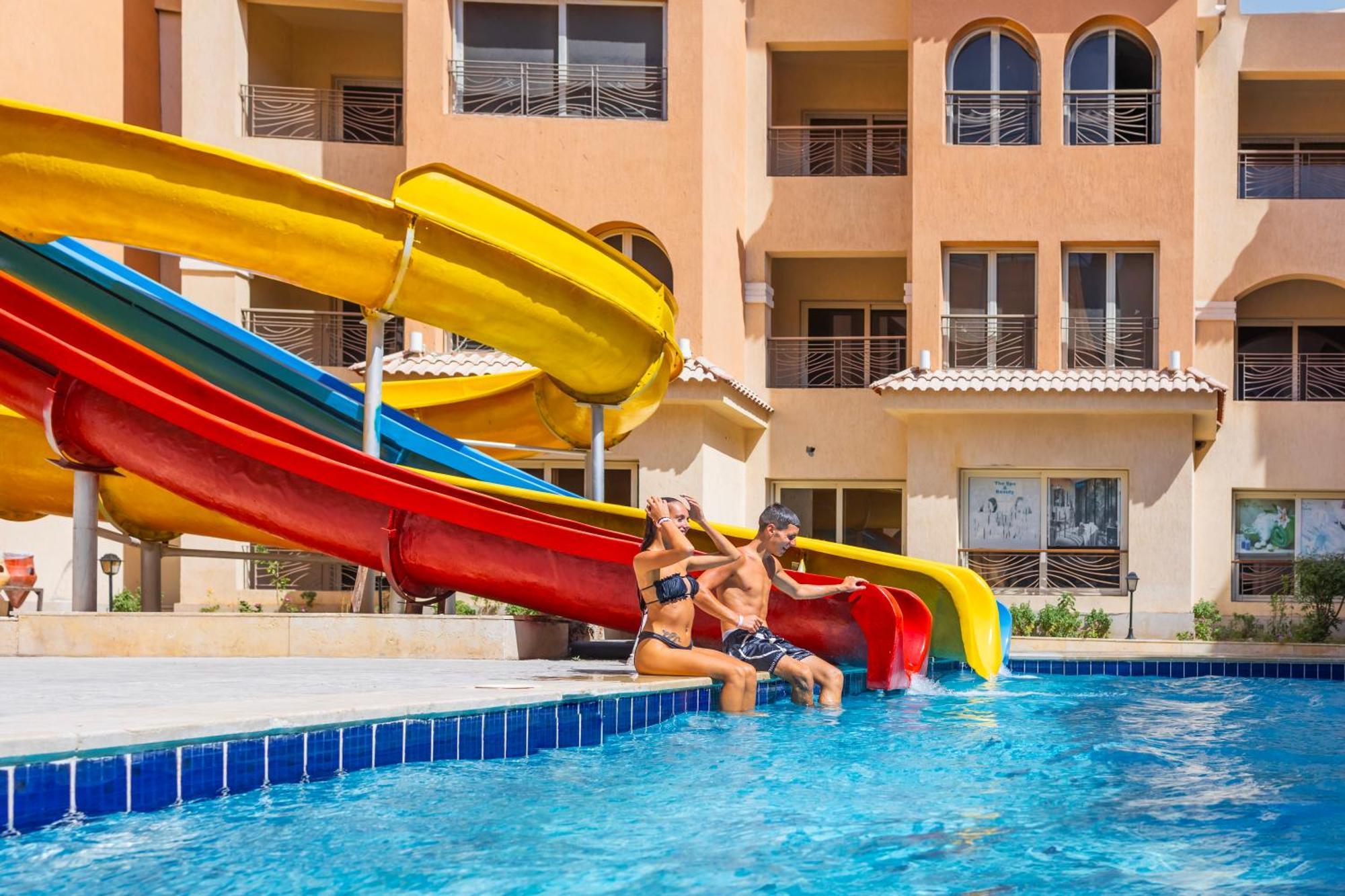 La Rosa Boho Aqua Park Hotel Hurgada Dış mekan fotoğraf