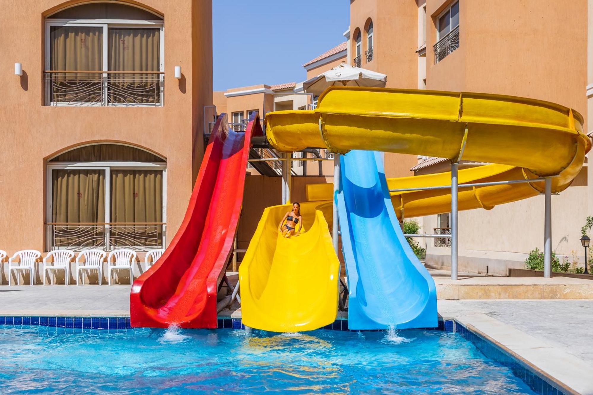 La Rosa Boho Aqua Park Hotel Hurgada Dış mekan fotoğraf