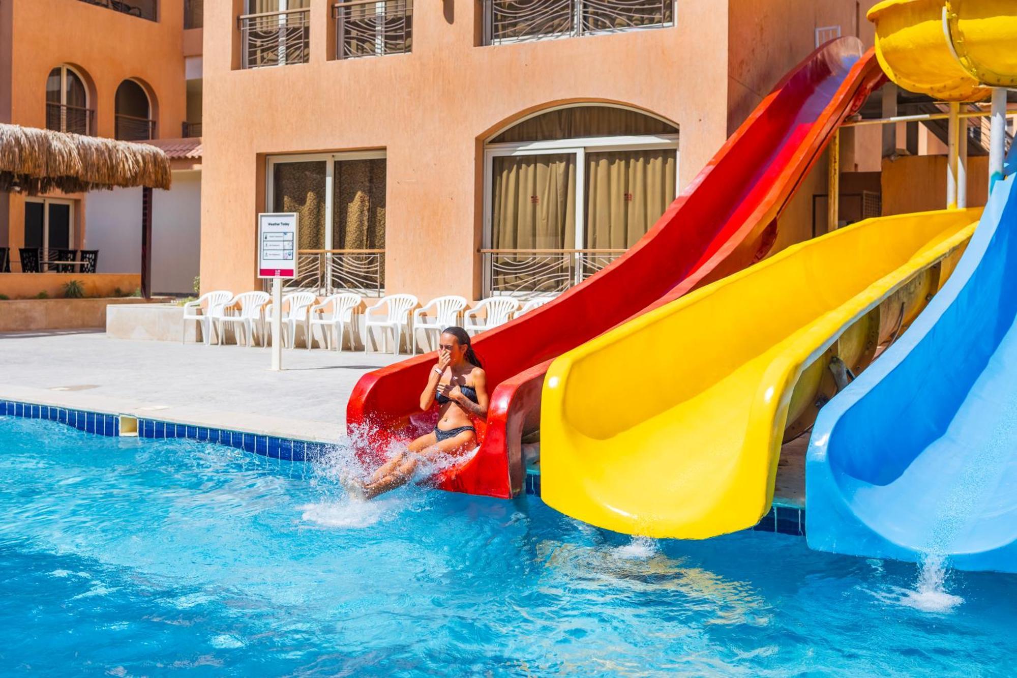 La Rosa Boho Aqua Park Hotel Hurgada Dış mekan fotoğraf